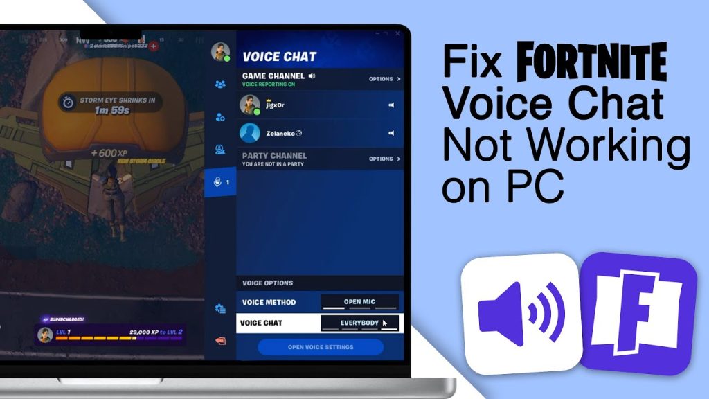 How to Fix Fortnite Voice Chat Problem