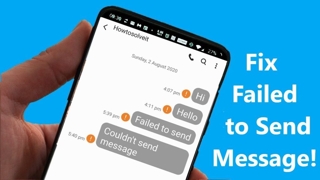 iPhone Message Failure to Send Problem and Solution