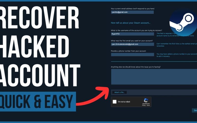 My Steam Account Was Stolen, How Can I Get It Back?